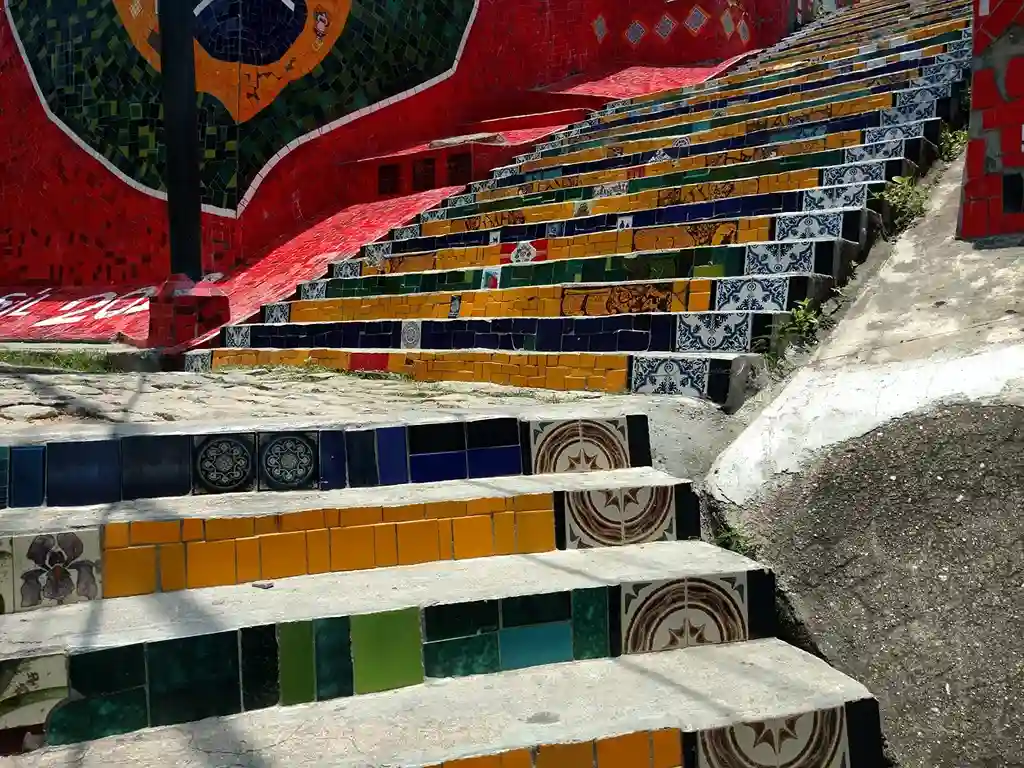Santa Teresa Tram, Lapa Arches, and Selaron Steps